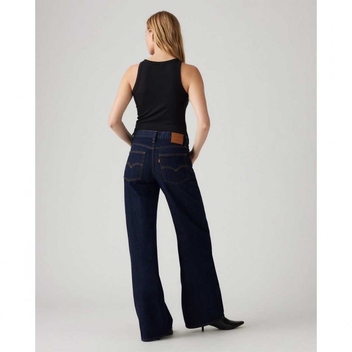 LEVIS WOMAN Xl Straight Jeans DARK BLUE