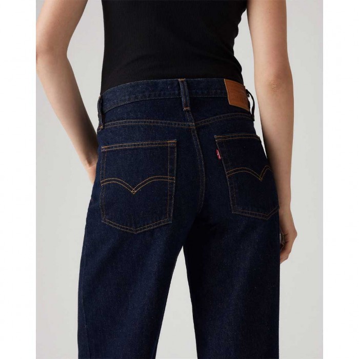 LEVIS WOMAN Xl Straight Jeans DARK BLUE