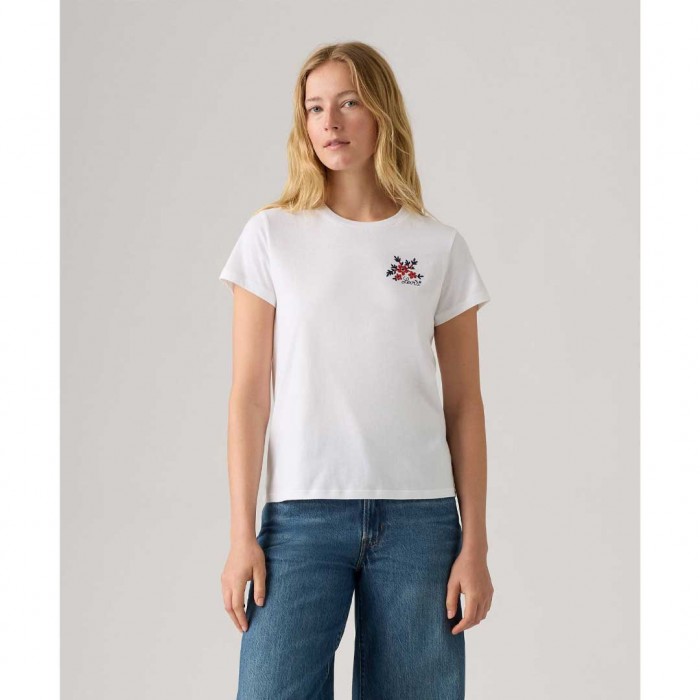LEVIS  The Perfect Tee WHITE