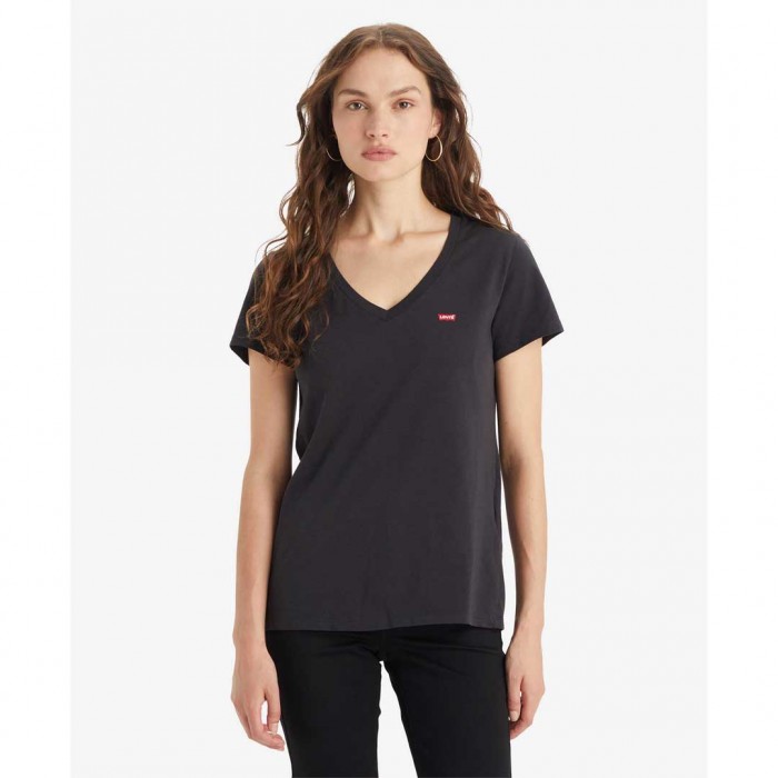 LEVIS PERFECT VNECK CAVIAR BLACK