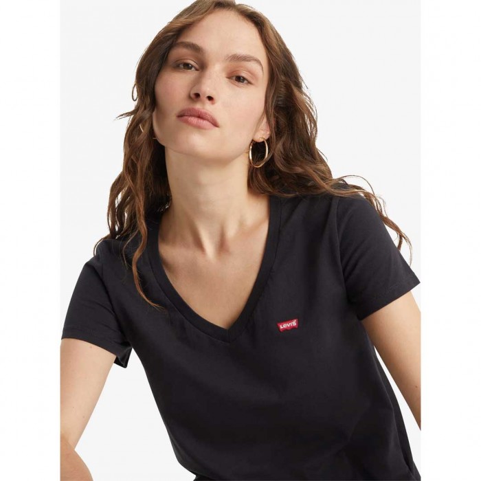 LEVIS PERFECT VNECK CAVIAR BLACK
