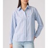 LEVIS Harlie Women's Long Sleeve Shirt Light Blue LEVIS Harlie Women's Long Sleeve Shirt Light Blue
