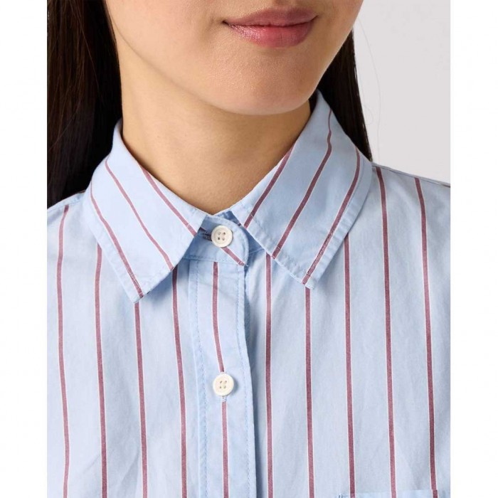 LEVIS Harlie Women's Long Sleeve Shirt Light Blue