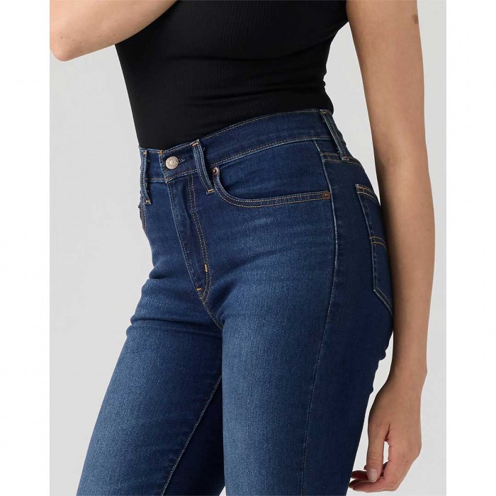 LEVIS 724 High Rise Straight Women's Jeans BLUE