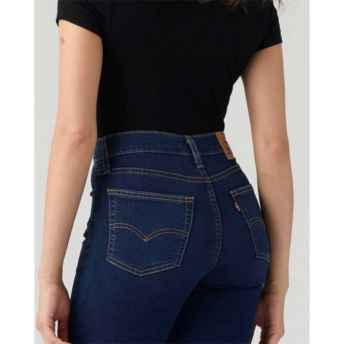 LEVIS 724 High Rise Straight Women's Jeans BLUE