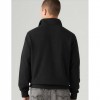 LEVIS MAN Original Housemark Quarter-Zip Pullover BLACK