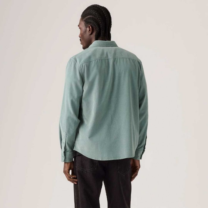 LEVIS Authentic Button-Down Shirt LIGHT GREEN