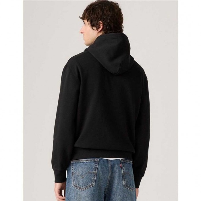 LEVIS MAN New Original Housemark Hoodie BLACK