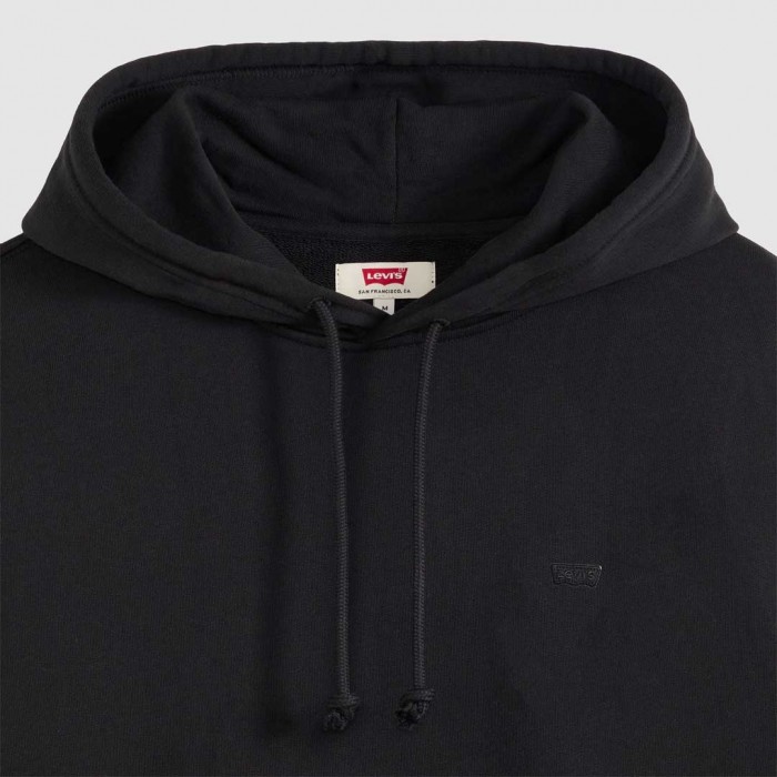 LEVIS MAN New Original Housemark Hoodie BLACK