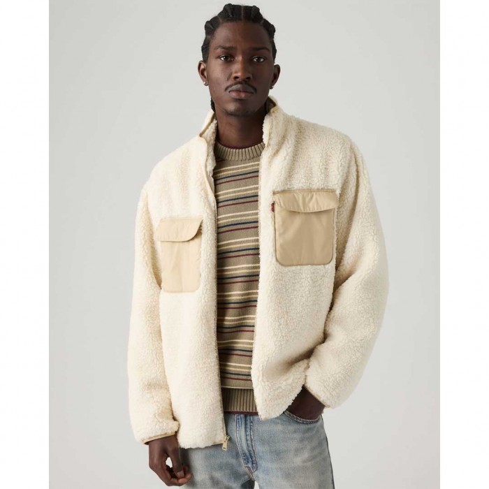 LEVIS MAN Campo Sherpa Jacket BEIGE