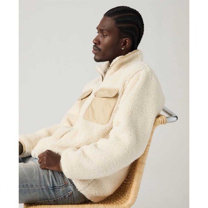 LEVIS MAN Campo Sherpa Jacket BEIGE