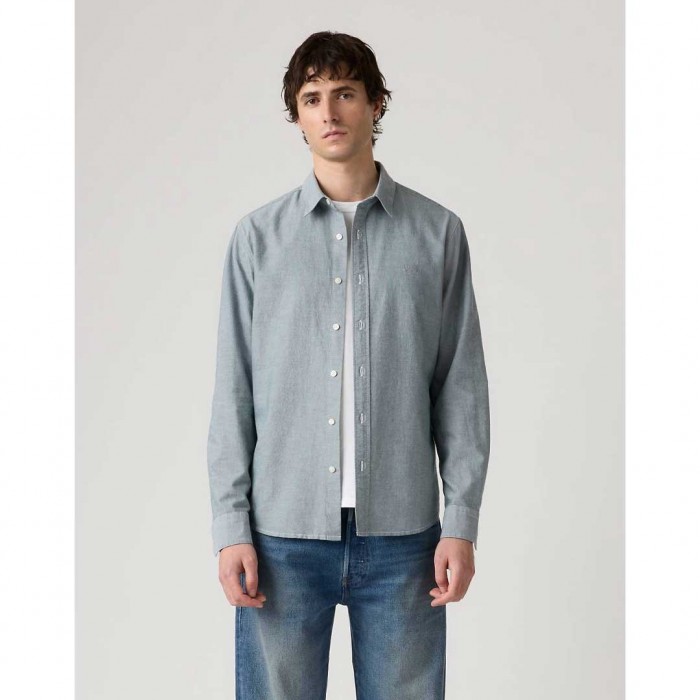 LEVIS MAN Battery Housemark Standard Shirt PINE/GREEN