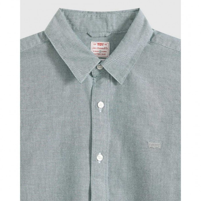 LEVIS MAN Battery Housemark Standard Shirt PINE/GREEN