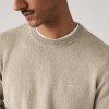 LEVIS Lightweight Housemark Sweater BEIGE