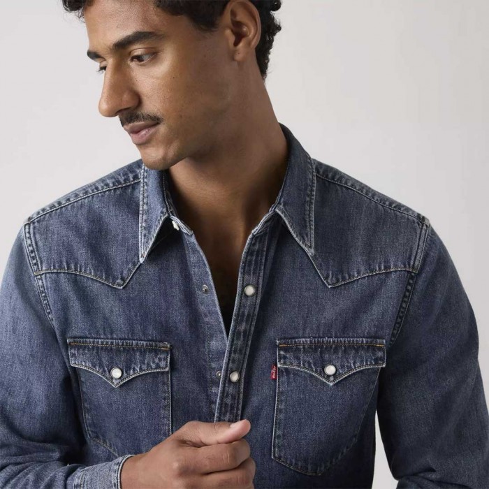 LEVIS BARSTOW WESTERN STANDARD BLUE
