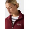 LEVIS WOMAN Graphic Vintage '80s Quarter-Zip BORDO
