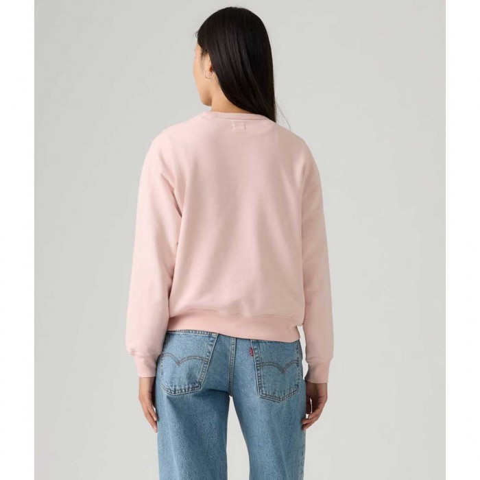 LEVIS WOMAN Everyday Crewneck Sweatshirt PINK