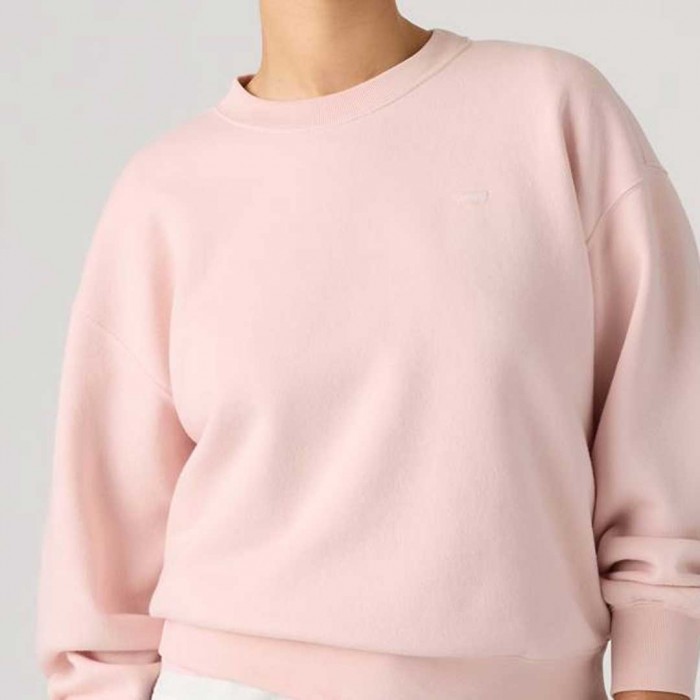LEVIS WOMAN Everyday Crewneck Sweatshirt PINK
