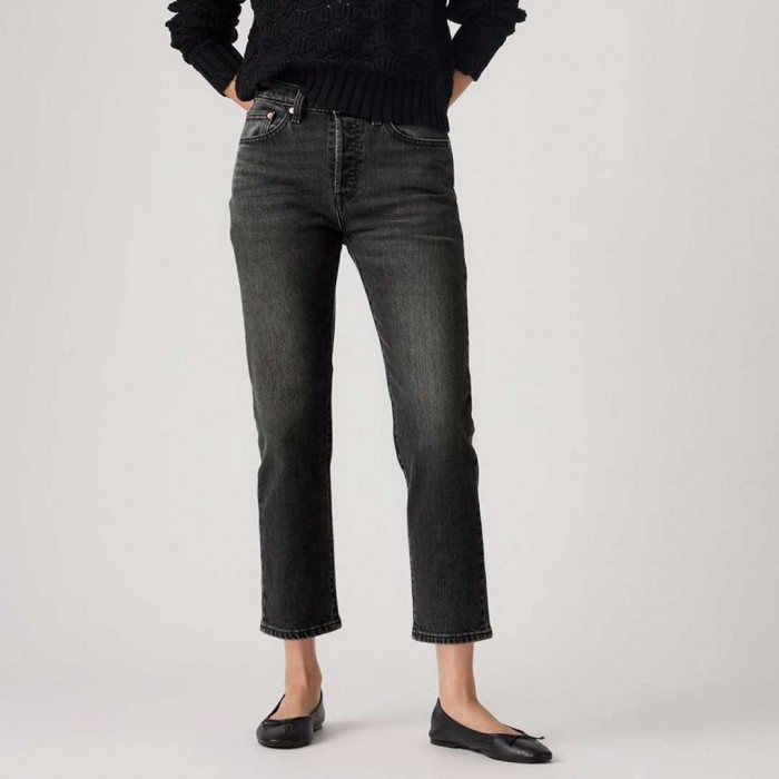 LEVIS 501® Original Cropped Jeans DARK GRAY