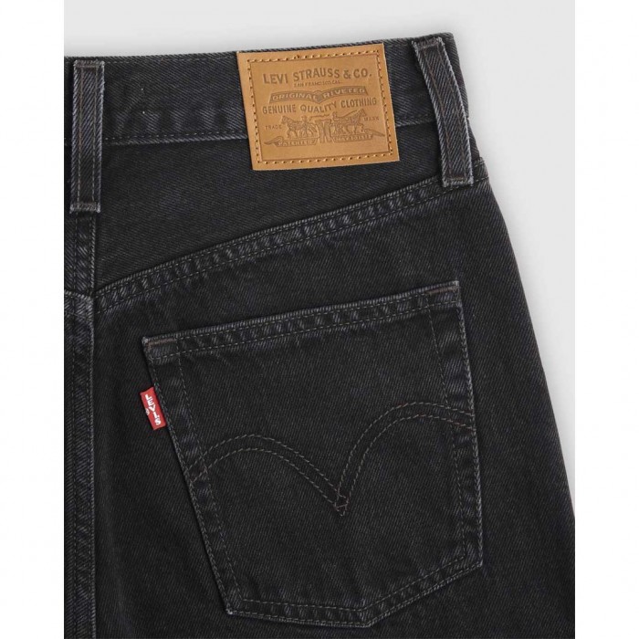 LEVIS WOMAN Ribcage Wide Leg Jeans BLACK