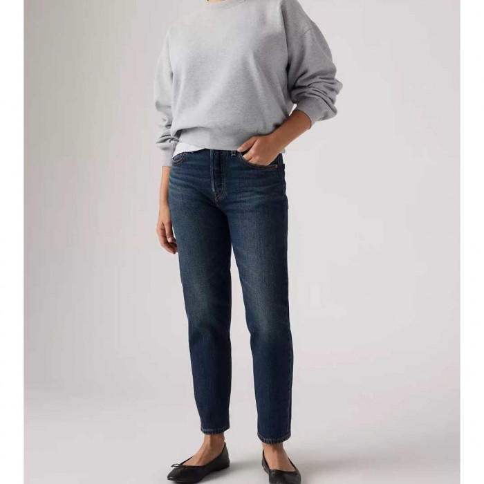 LEVIS 501® Original Fit Cropped Women's Jeans DARK BLUE