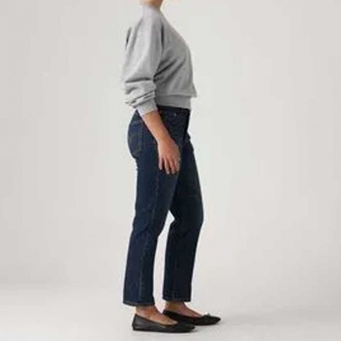 LEVIS 501® Original Fit Cropped Women's Jeans DARK BLUE