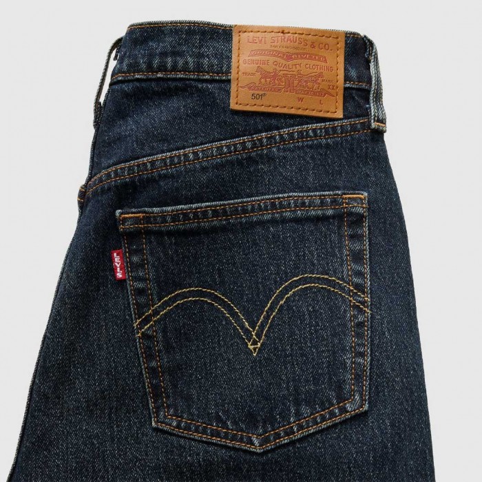 LEVIS 501® Original Fit Cropped Women's Jeans DARK BLUE