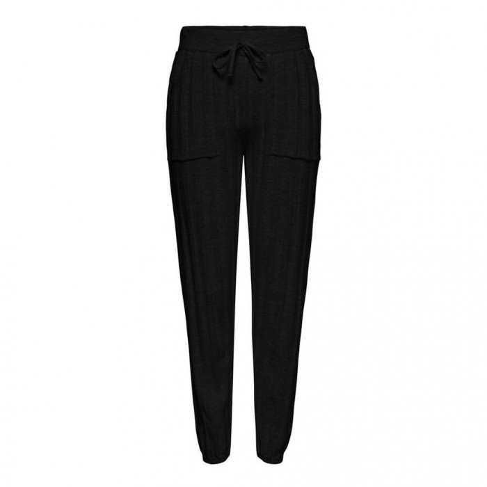 ONLY LOOSE FITTED TROUSERS BLACK