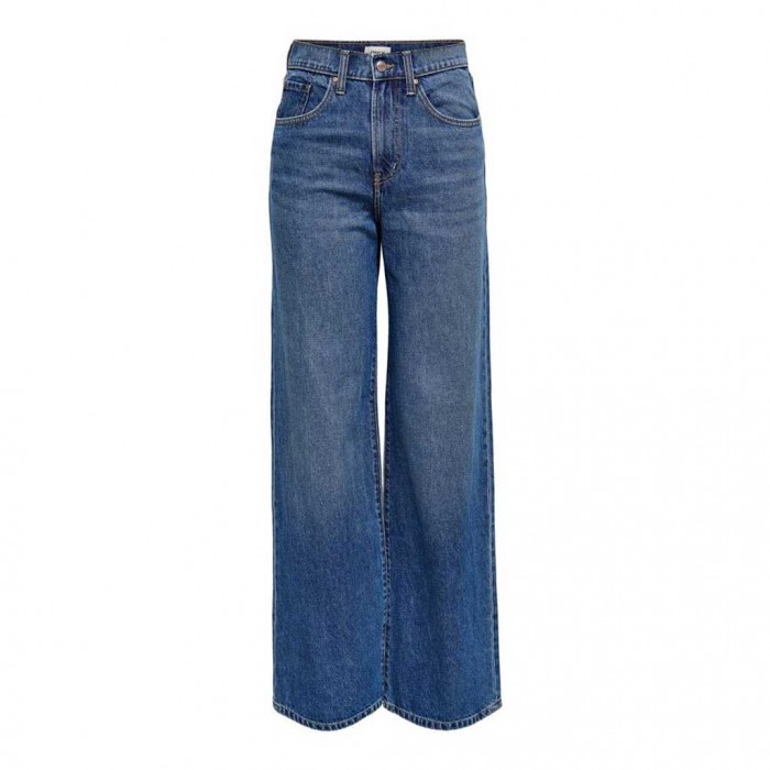 ONLY ONLHOPE LIFE EX HW WIDE STRAIGHT FIT JEANS BLUE