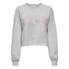 ONLY STATEMENT SWEATSHIRT ΓΚΡΙ