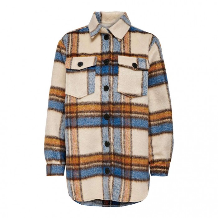 ONLY ONLDEENA-KAWI L/S CHECK SHACKET PNT