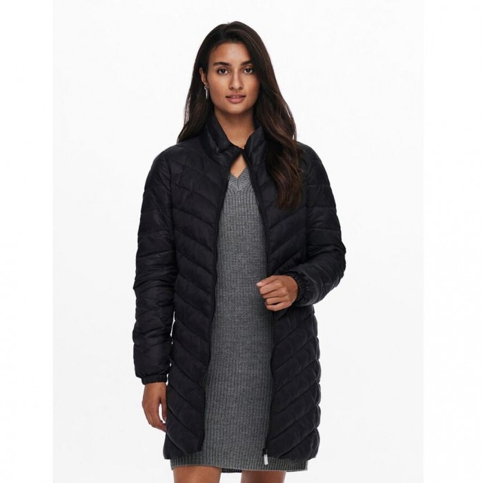 ONLY QUILTED COAT BLACK