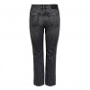 ONLY ONLFINE LIFE ANKLE STRAIGHT FIT JEANS BLACK