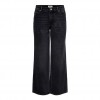 ONLY ONLSOPHIE LIFE WIDE ANKLE MID-RISE JEANS BLACK