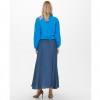 ONLY ONLSKY LONG SKIRT WVN BLUE