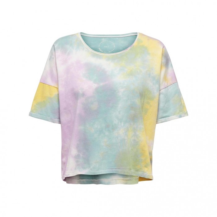 ONLY ONLZOEY BLUE TIE DYE SS TEE QYT WVN VIOLET