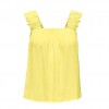 ONLY STRAP DETAILED TOP YELLOW