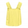 ONLY STRAP DETAILED TOP YELLOW