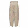 ONLY LOOSE PLEAT CHINOS BEIGE