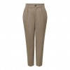 Only Aylin Hw Carrot Pants - Dark Beige