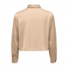 ONLY  ONLANNIKA LS SHORT SHIRT WVN BEIGE