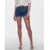 ONLY ONLBAY LIFE HW MOM DENIM SHORTS Blue / Medium Blue Denim