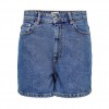 ONLY ONLBAY LIFE HW MOM DENIM SHORTS Blue / Medium Blue Denim