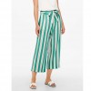 ONLY ONLCARO HW LINEN BLEND BELT CULOTTE PNT GREEN