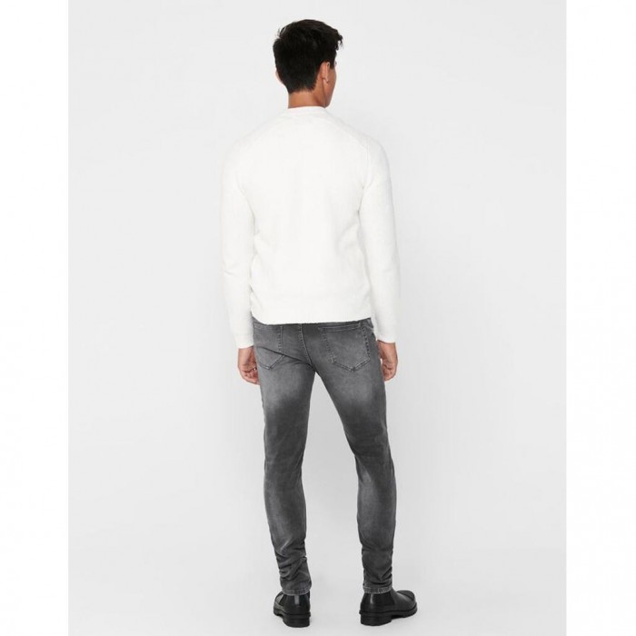 ONLY & SONS Slim Fit Ανδρικό Jeans GREY