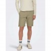 ONLY & SONS REGULAR FIT SHORTS Grey / Chinchilla