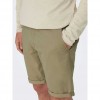 ONLY & SONS REGULAR FIT SHORTS Grey / Chinchilla