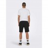 ONLY & SONS ONSNEIL LIFE SWEAT SHORTS NOOS BLACK