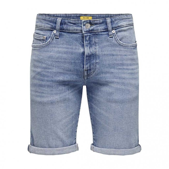 ONLY & SONS ONSPLY MBD 8772 TAI DNM SHORTS NOOS LIGHT BLUE