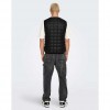 ONLY & SONS ONSGAVIN LIGHT DOWN VEST OTW BLACK